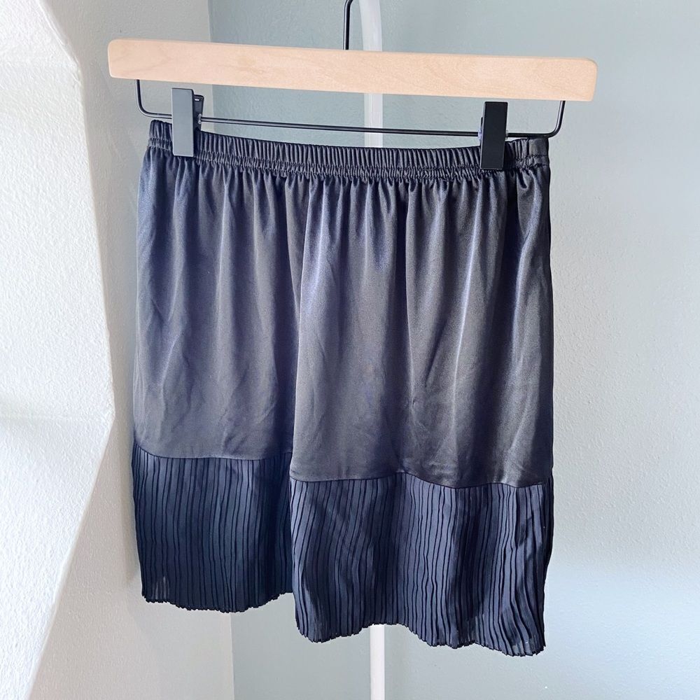 Vintage Black Skirt  Slip